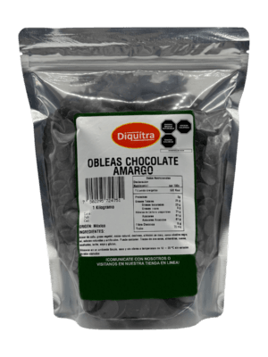 Cobertura de Chocolate en Obleas